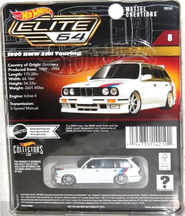 BMW 318i Touring 1990 - Hot Wheels Elite 1:64 - Bild 4