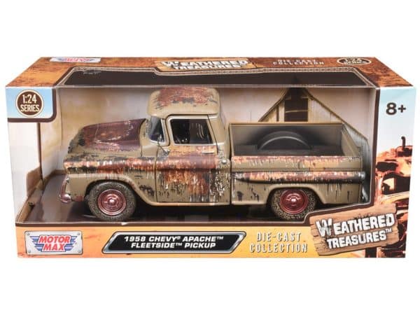 Chevrolet Apache Fleetside 1958 Weathered Treasure - Skala 1:24 - Bild 2