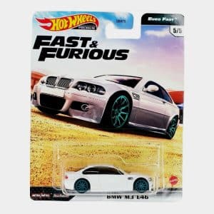 BMW M3 E46 white F&amp;F- Hot Wheels 1:64