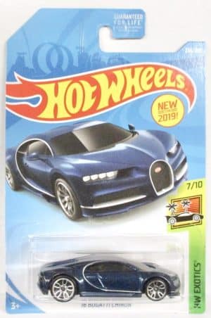 Bugatti Chiron Blue - Hot Wheels 1:64