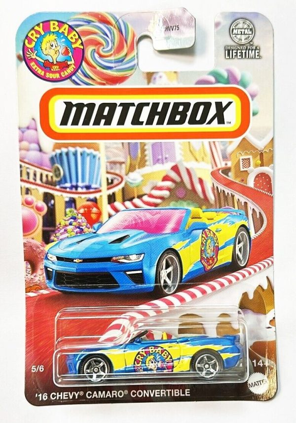 Chevrolet Camaro 2016 – Matchbox 1:64 Candy-Serie