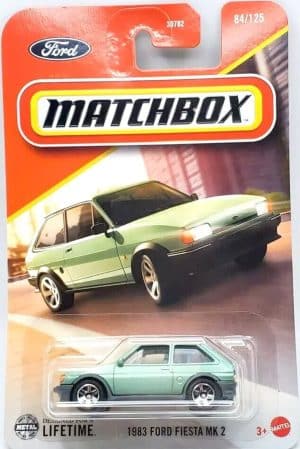 Ford Fiesta Mk 2 1983 green - Matchbox 1:64