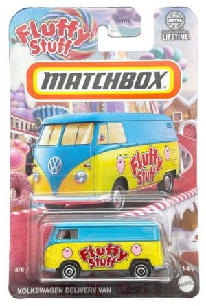 VW Delivery Van "Fluffy Stuff" - Matchbox 1:64 Candy-serien