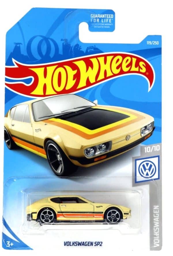 VW SP2 gul -Hot Wheels 1:64