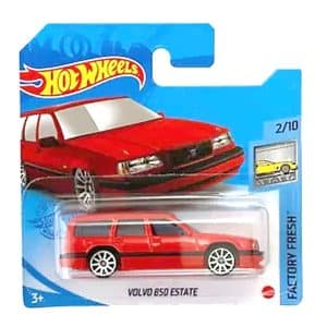 Volvo 850 Estate red - Hot Wheels 1:64 (short card)
