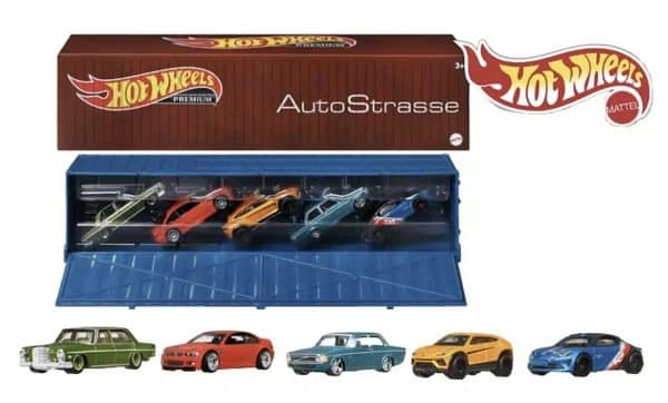 5-pack Autostrasse Container - Hot Wheels