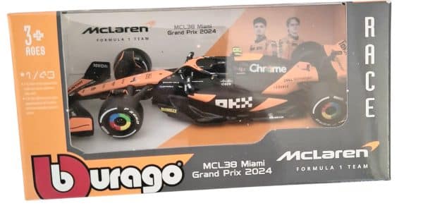 F1 McLaren 2024 Lando Norris - skala 1:43 - Bild 2