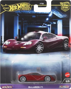 McLaren F1 Red - Hot Wheels 1:64
