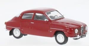 Saab 96 V4 1965 Punainen - Peel 1:43