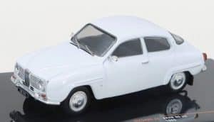 Saab 96 V4 1965 White - Peel 1:43