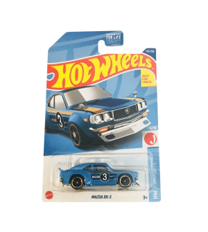 Mazda RX -3 NO3 Blue - Hot Wheels 1:64
