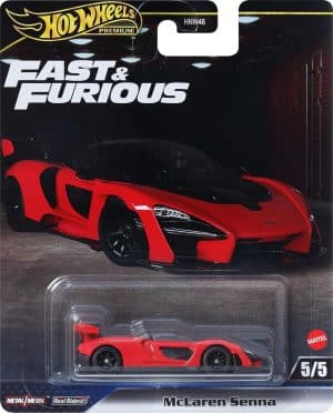 McLaren Senna F &amp; F - Hot Wheels 1:64