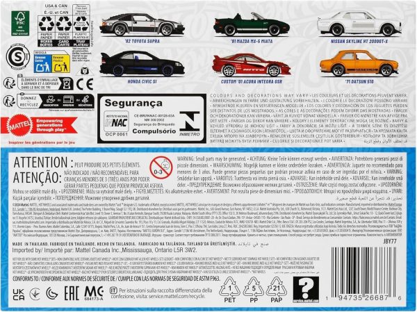 6 -Packstraßen in Japan - Hot Wheels 1:64 - Bild 3