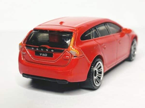 Volvo V60 Red - Matchbox 1:64 (uden pakke) - Figur 2