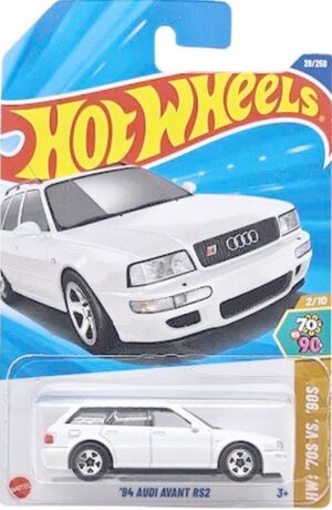 Hot Wheels audi rs2 avant valkoinen pitkä