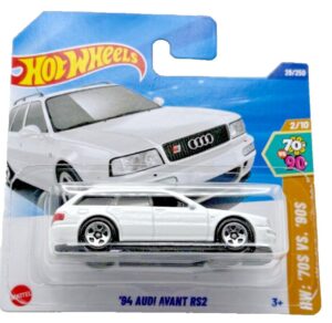 Hot Wheels audi avant rs 2 valkoinen lyhyt