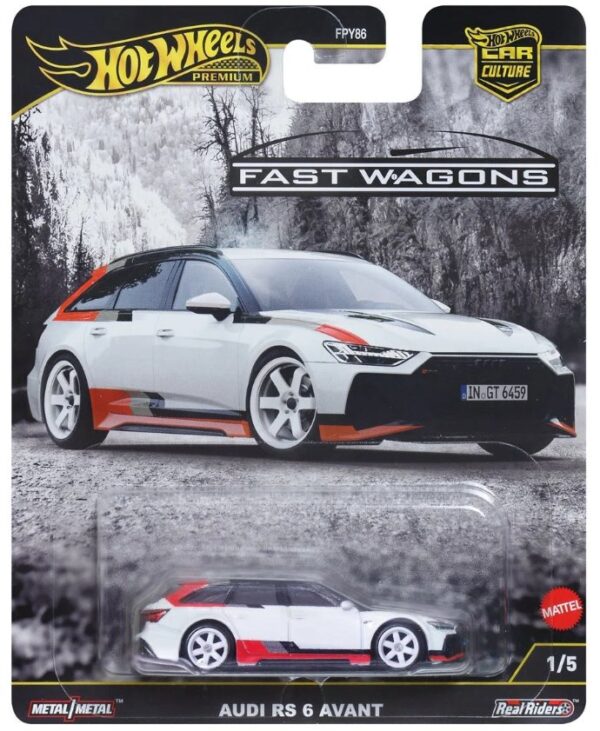 Hot Wheels Audi RS6 Avant fast wagon