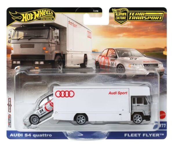 Hot Wheels Audi S4 Quattro, Fleet Flyer